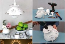 How to DIY Cool Colander Pendant Lamp Colander Pendant Lamp f