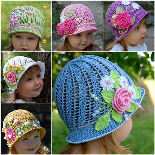 Crochet Pretty Panama Hat Pattern