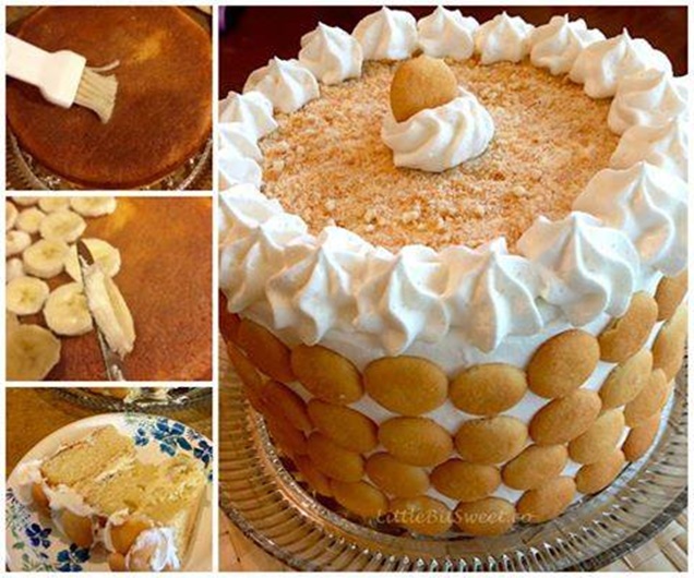 DIY BANANA PUDDING CAKE Recipe