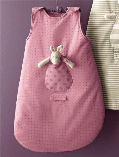 DIY Simple Baby Sleeping Bag Free Template + Video Tutorial