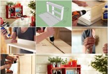 How to DIY Fold Down Outdoor Buffet Cabinet DIY Fold Down Outdoor Dining Cabinet