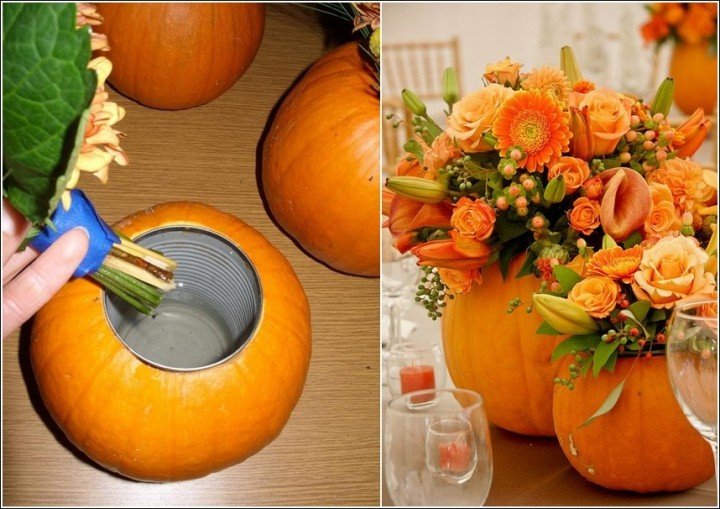 How to DIY Fab Pumpkin Vase or Planter