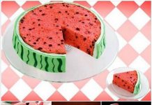 How to DIY Watermelon Cake DIY watermelon cake