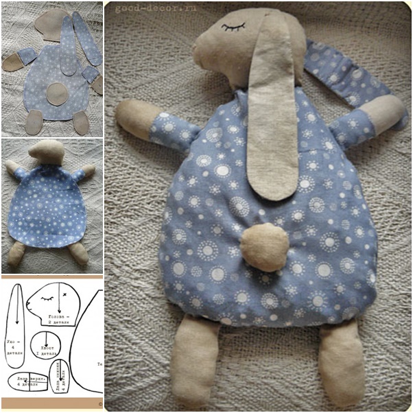 20+ Bunny Patterns To Sew Free