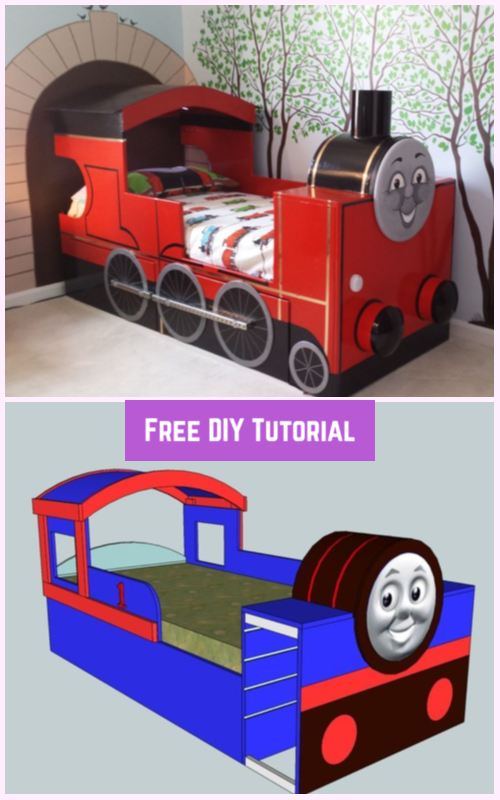 DIY KidsThomas Tank Bed Tutorial