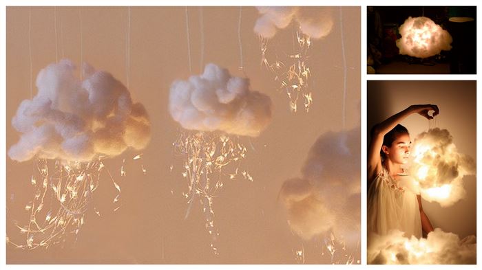  DIY Dreamy Cloud Lights Tutorial med Video