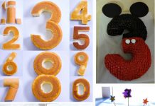 How to DIY Special Number Cake DIY Special Number Cake