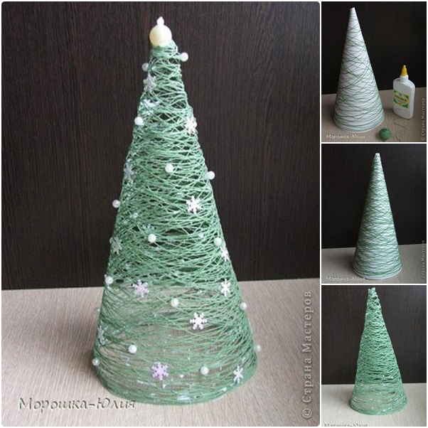 thread christmas tree