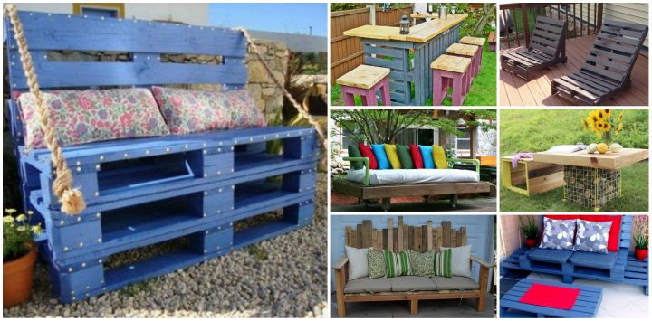 20+ Fabulous DIY Outdoor Pallet Furniture Ideas and Tutorials