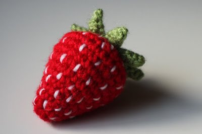 Crochet Strawberry Free Pattern