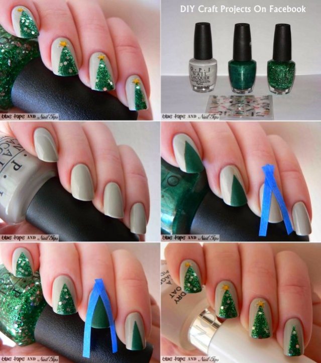 20 Cutest Christmas Nail Art Diy Ideas