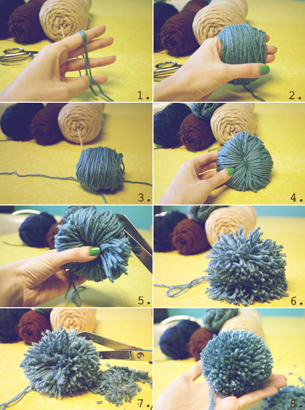 How to Make Your Pom Pom with Hands Easily