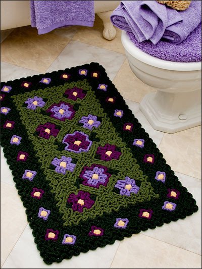 Wiggly Crochet Rug15