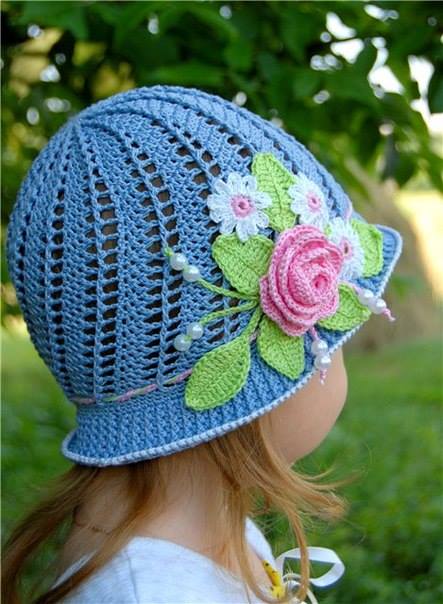 crochet girls hat8