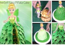DIY Fairy Tinkerbell Pinata Cake Design Tutorial – Video DIY Fairy Tinkerbell Pinata Cake Design Tutorial - Video