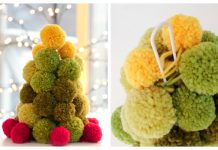 How to DIY Simple Pom Pom Christmas Tree Tutorial How to DIY Simple Pom Pom Christmas Tree Tutorial