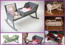 DIY Rocking Chair Cradle-in-One Combo Free Plan DIY Rocking Chair Cradle Combo Free Plan -Baby Cradle DIY Tutorial