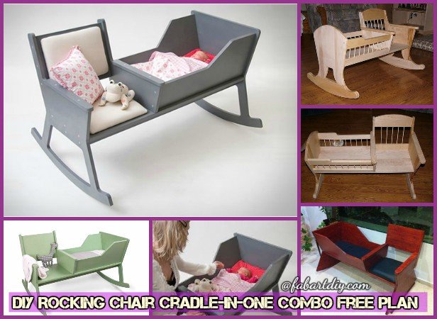 Diy Rocking Chair Cradle Combo Baby, Rocking Chair Cradle Combo Plans