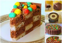 How to DIY Kit Kat Chess Board Cake kit kat checker board cake