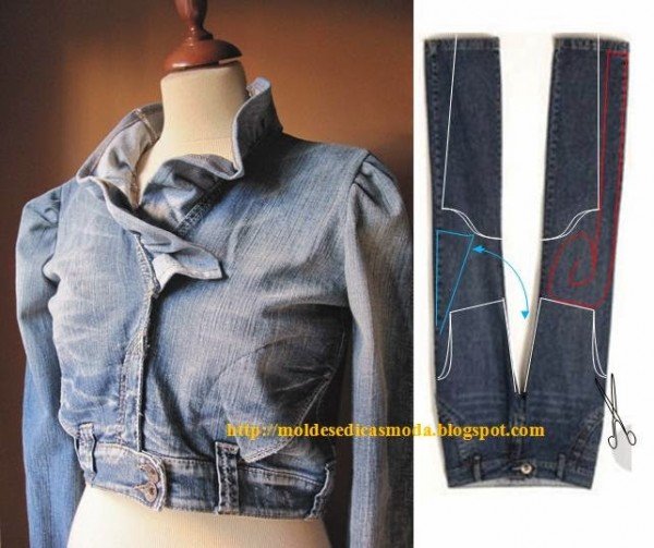 Top DIY Ideas to Refashion Old Jeans into New Jacket