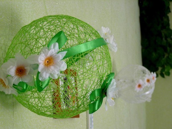 yarn string thread ball for Valentines day5