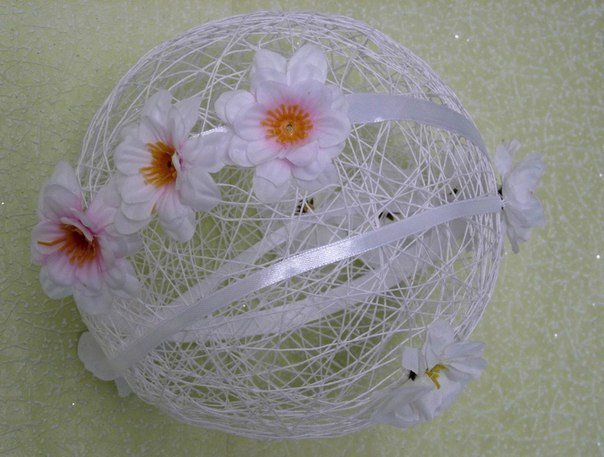 yarn string thread ball for Valentines day6