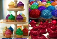 DIY Edible Glitter Frosting Cupcakes (Video) How to DIY Edible Glitter Cupcakes