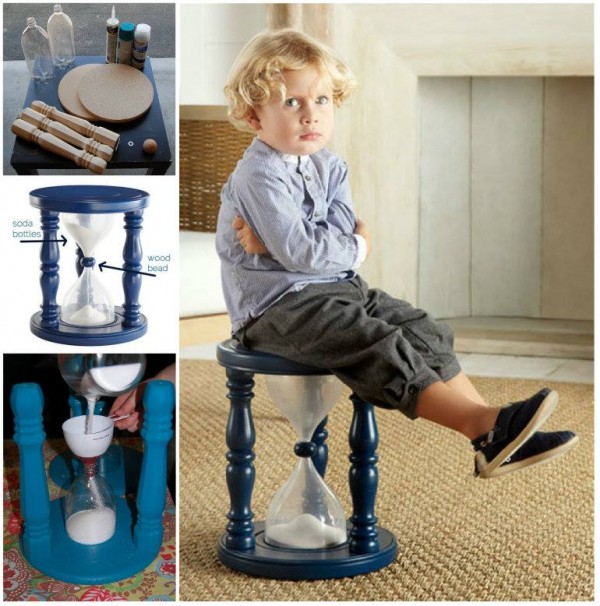 How to DIY Sand Filled Time-Out Stool Tutorial