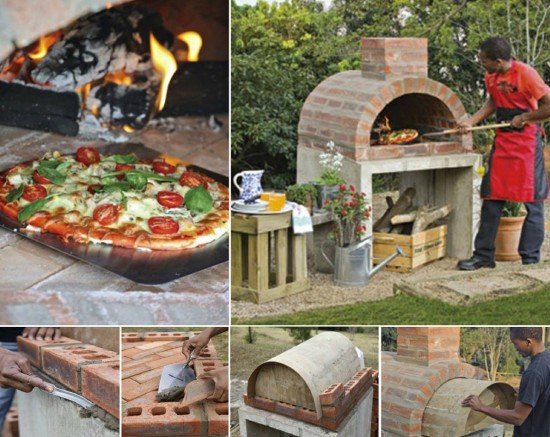 Outdoor Pizza Oven DIY Tutorials