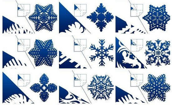 DIY Paper Snowflake Free Templates