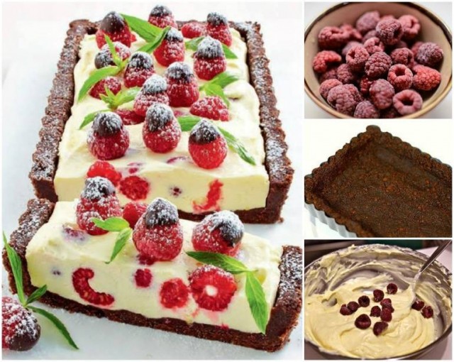 DIY Chocolate Raspberry Cheesecake Recipe