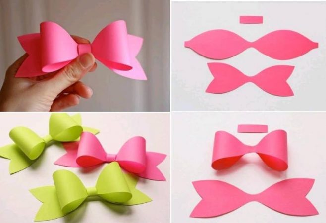 Gift Topper DIY Tutorial10- DIY Paper Bows from template