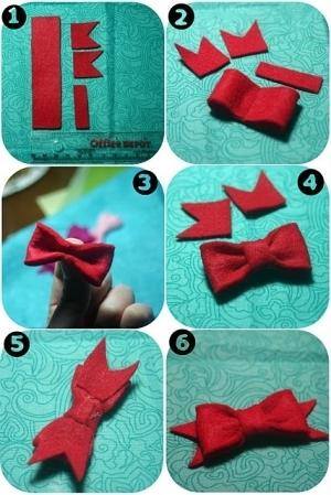 Gift Topper DIY Tutorial11- DIY Felt Bow gift Topper Tutorial