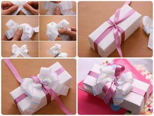 DIY Gift Topper DIY Tutorial16 - DIY Ribbon Bow Gift Topper Tutorial