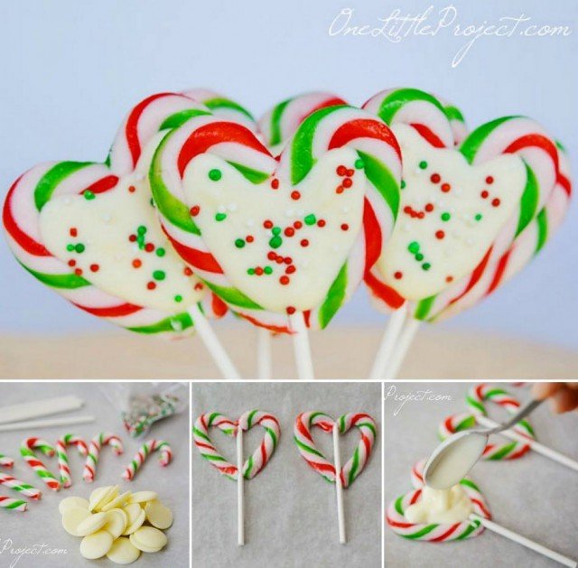 DIY Candy Cane Hearts Recipe