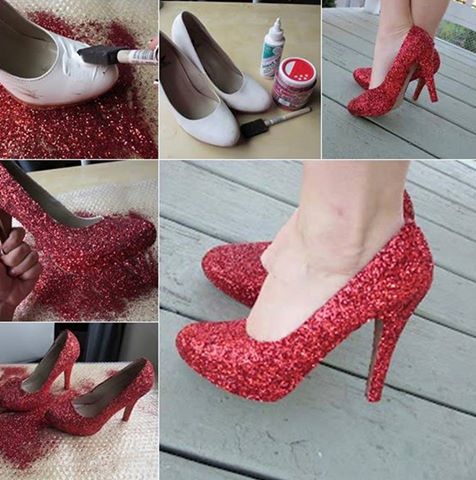 Pimp up your Pumps with glitter