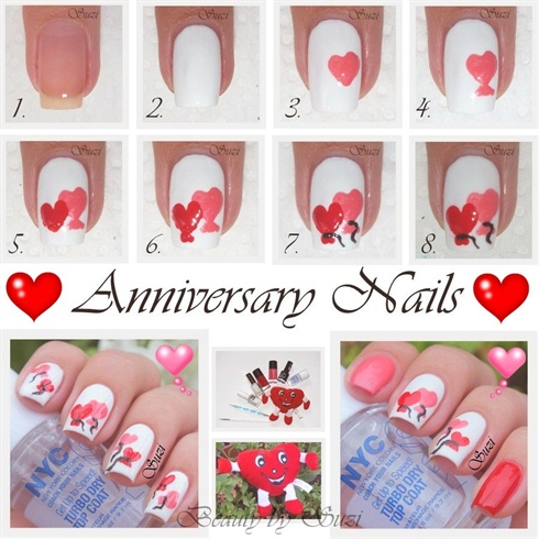 Valentine's Day Nail Art DIY Ideas that You'll Love14