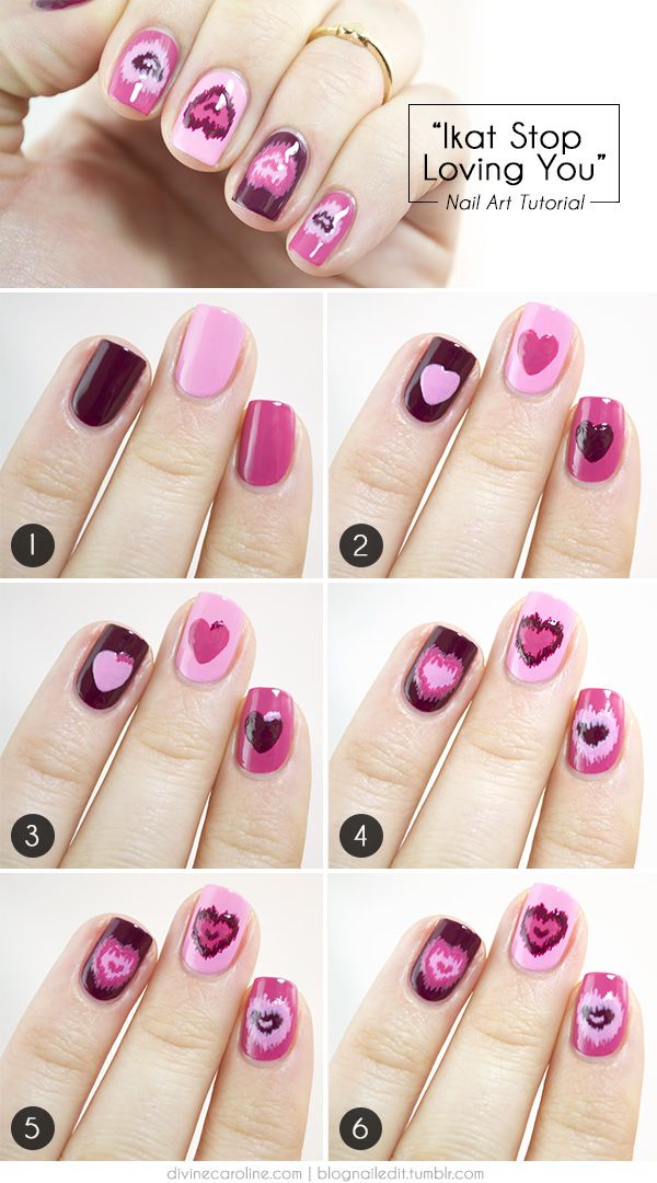 Valentine's Day Nail Art DIY Ideas that You'll Love31