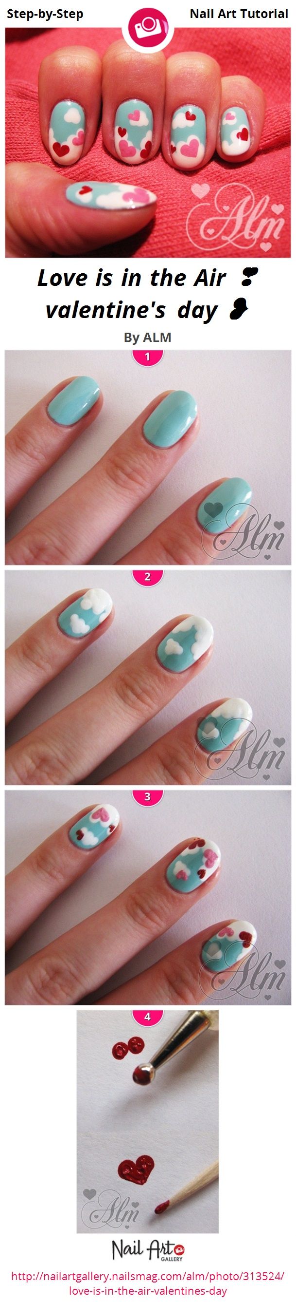 Valentine's Day Nail Art DIY Ideas that You'll Love32