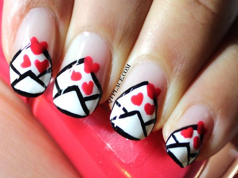 Valentine's Day Nail Art DIY Ideas that You'll Love40