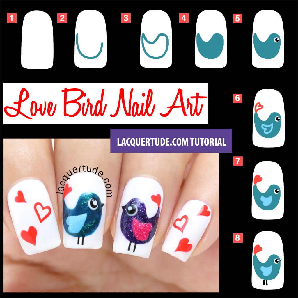 Valentine's Day Nail Art DIY Ideas that You'll Love41