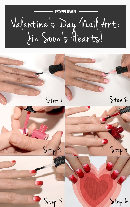 Valentine's Day Nail Art DIY Ideas that You'll Love8