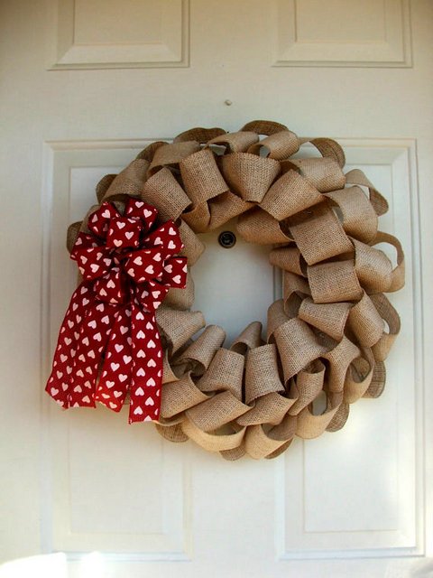 Best 40+ Fabulous Valentine’s Day Wreaths DIY Tutorials