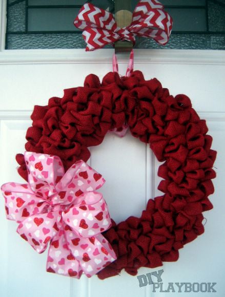 Best 40+ Fabulous Valentine’s Day Wreaths DIY Tutorials