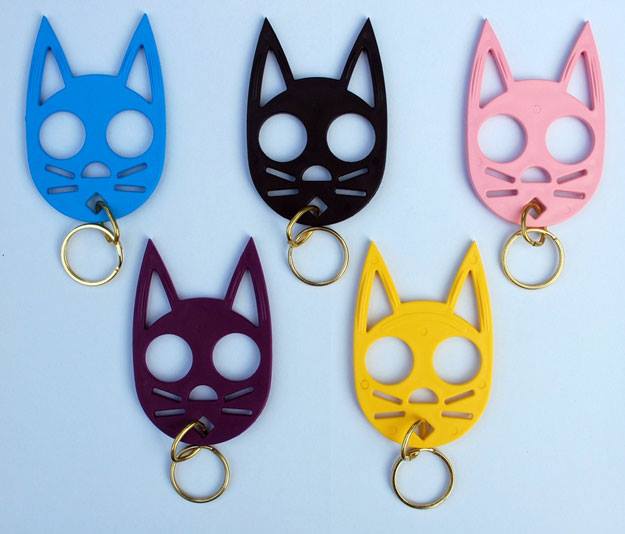 Cat Self Defense Keychain5