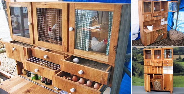 DIY Backyard Chicken Coop5-DIY Chicken Cabinet Free Plan Tutorial