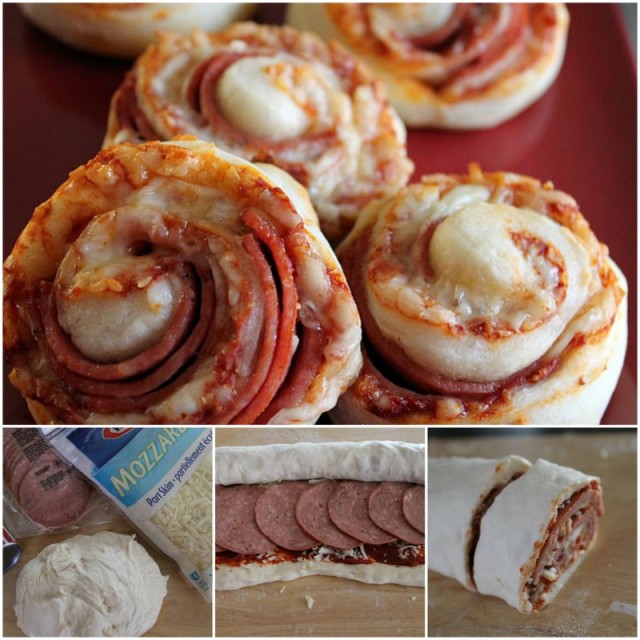 DIY Easy Pizza Buns