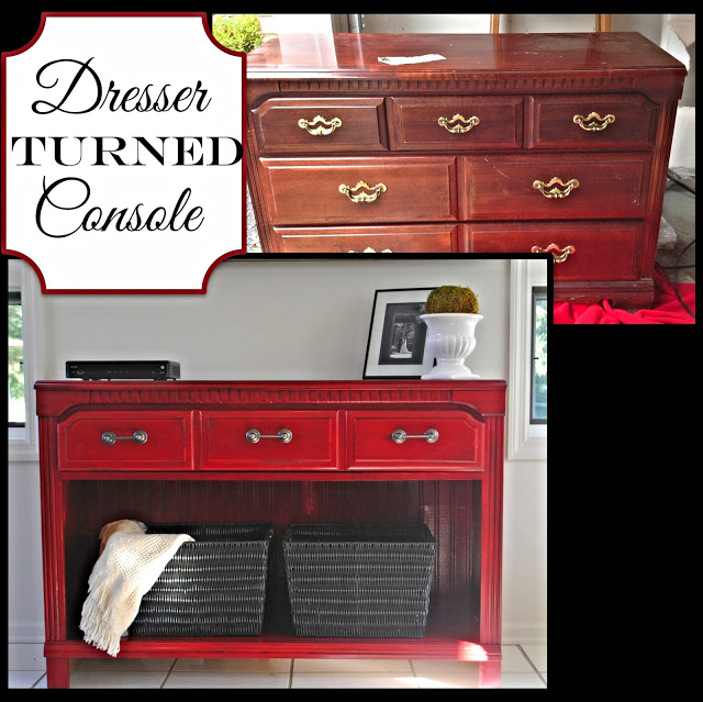 DIY Ideas and Tutorials to Transform Old Dresser - Dresser to Entryway Table