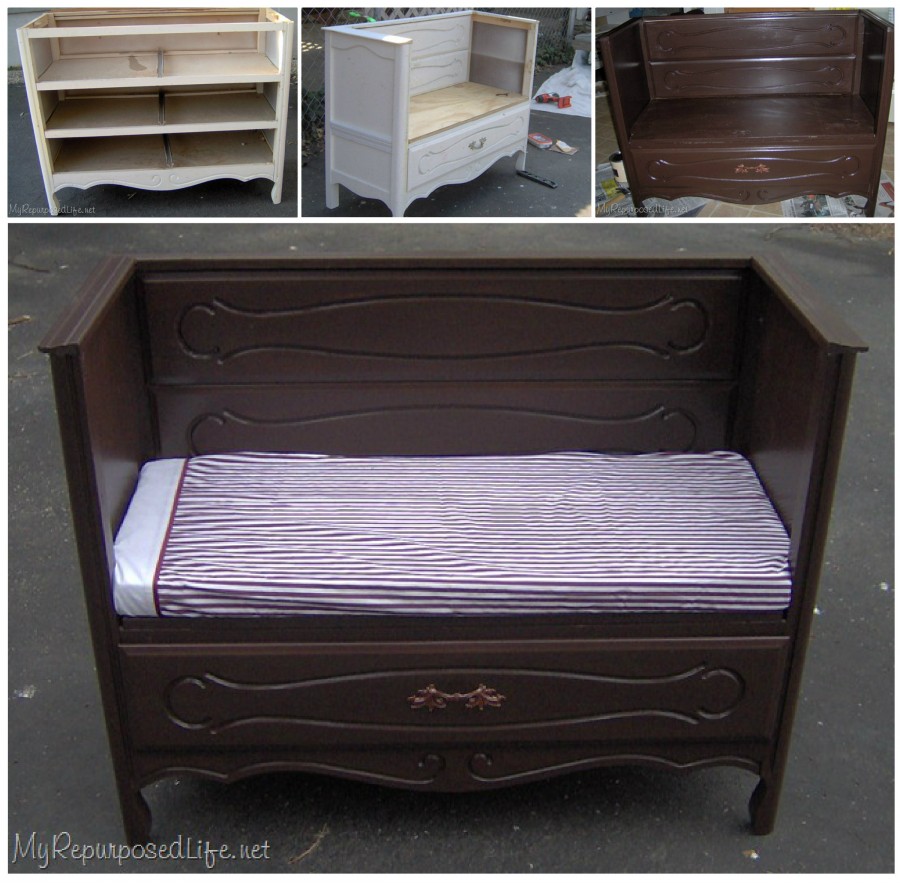 DIY Ideas and Tutorials to Transform Old Dresser2