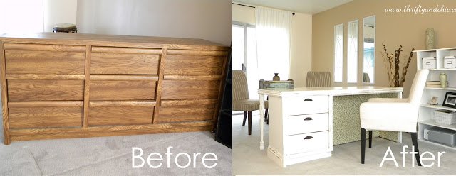 DIY Ideas and Tutorials to Transform Old Dresser7A